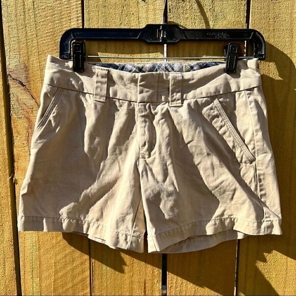 0 TOMMY HILFIGER khaki shorts GUC - Picture 1 of 3